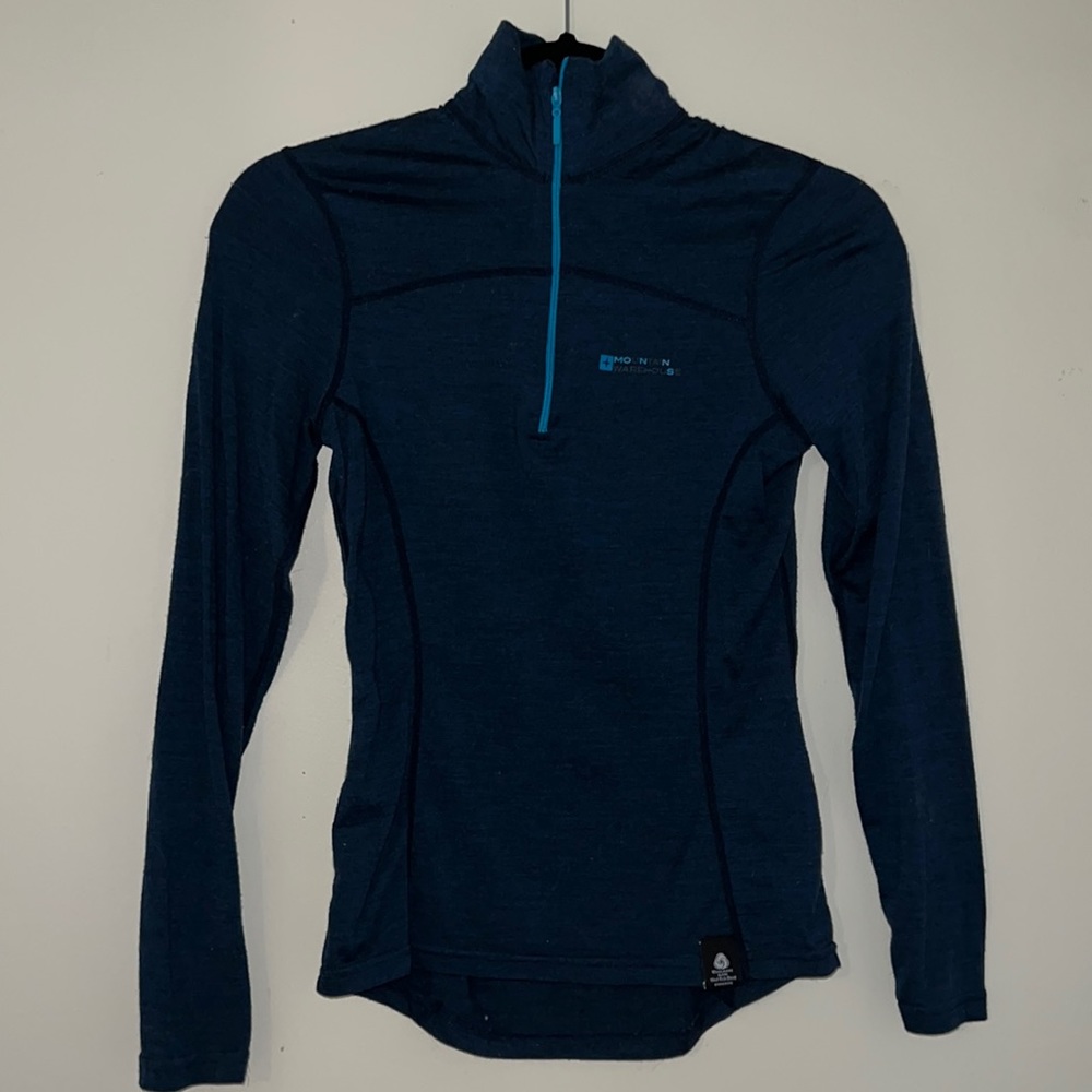 Mountain Warehouse merino wool 1/4 zip